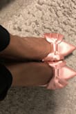 These shoes are very comfortable and very flattering to the foot. They are also extremely girly and sexy at the same time. - Carmen P.