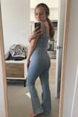 Feels like good quality. Fit my body great for being petite, but the chest area was too big and looked awkward. If you're tall I think this might actually be too short for you because the length was perfect on me and I'm only 5'2 - Alexia G.