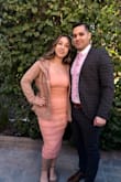 Wore this dress to a wedding recently. It's very flattering, did not feel tight because it does have some stretch to it, and received so many compliments. I'm 5'3 and I didn't feel like the length of the dress was too long. I thought it was the perfect length. So glad I found this option last minute! - Jessica A.