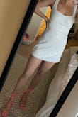 These are for sure a statement but I got them for my bachelorette party and I can't wait to wear them!!! They fit great and I love how the straps can be made as tight as you need because I have long skinny narrow feet! They also seem easy to dance/walk-in! - Kayla B.