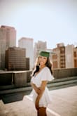 Wore this for my grad pics, and I really liked the way it looked! It was also very comfortable. Ordered an XS and S, but ended up going with the XS. - Taylor C.