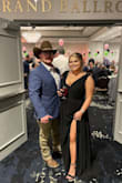 I needed a dress FAST for a gala. I had less than 4 days & no dress!! The shipping was fast & the dress fit me like a glove! It was very flattering on my curvy shape; however, just a tad too long, so if you're short like me, give yourself time to get it hemmed. Otherwise, I made it work! My friends loved the length, but my feet did not! Lol. It's totally a preference. 10/10 recommend! - Destiny G.