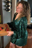 Perfect dress for a semi-formal event. My daughter looked beautiful in it and it was very flattering. She reports it was comfortable and she got loads of compliments. In summary- this dress is a yes. We even verified it does in fact work great for handing your friends a pizza box! - Kyle C.