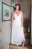 I knew I wanted to shop Lulus for my wedding dress after loving a dress I ordered last summer. It arrived quickly and fit perfectly! I needed to have it shortened, but that's typical for me. Bonus was not needing to worry about a bra with this dress. Thanks Lulus! - Heather S.
