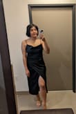 This dress is absolutely perfect! I fell in love with it as soon as I put it on. I wore it to a backyard wedding and it was perfect. Super comfy and flattering. I felt very confident in it. I want it in other colors but looks like it is sold out. I def recommend it!! - Aidana A.