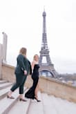 This dress is so comfortable and flattering. I wore it and another dress for my engagement pictures and loved them so much. I usually buy a large and this fit true to size. I love the thigh slit and everything about this dress. It is so sexy while being so comfortable. - SARAH M.