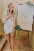 This dress was perfect for my bridal shower! I felt so confident in it. It's perfectly stretchy and fits true to size! - Lexi M.