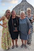 I bought this dress for my cousins wedding in Curacao! Omg! It was a hit! Flowy & comfortable, loved it & didn't even have to wear a bra! - Angela D.