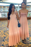 It fits perfectly for my size but i had to get it altered because of my height 5.0 ft.  but love it. - Camille M.