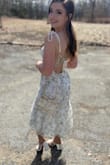 I wore it for my spring bridal shower and I received so many compliments! It was comfortable and I loved the adjustable straps. - Rachel A.