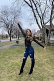 I'm always a little nervous with bodysuits because my torso is quite long, but the medium was perfect! Super soft and comfy to wear all night. - Lauren B.