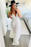 First time order from Lulus and I'm impressed! The quality is very good and so is the fit! I ordered a medium and it's perfect. Can't wait to get married in this! - Jessica M.