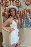 This was the perfect fun dress for my bachelorette party! Got so many compliments I want to wear it over and over again! - Lauren A.