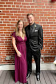 Loved this dress! It was perfect for my friend's wedding. I am short so I did have to get it hemmed am just a bit even with heels, but this is normal for me with long dresses. Very flattering and comfortable! I really didn't get that second opening in the center part of the chest, but other than it fit great! - Sarah E.