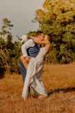 This dress was beautiful and fit perfectly! - Corinne M.
