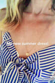 Super cute dress! Absolutely beautiful! It's flirty yet polished all at the same time! Definitely, a dress you can wear to a summer lunch, dinner, or a wedding! - Jamie B.