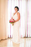 The little train is perfect for a bride that wants to keep her day simple but traditional looking. It's a heavier/thicker feel than it looks online that hugs you in all the right places. I was thrilled with this purchase. - Lindsey H.