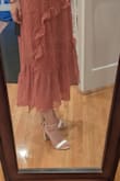 For the price, I think it's definitely exceeded my expectations. As for comfort, it feels fairly comfortable and feel like I could wear it for events where I don't have to walk too much. As for size, I'd definitely recommend sizing half a size down. For my body, I have pretty wide feet and I'm a solid 7. But after seeing the reviews I ordered 6.5 and I'm glad I did. I fit it perfectly with a tiny room left in the back. The only thing I wish is for the straps to be more comfortable. When I'm walking, I feel the straps tucking at my ankles in an uncomfortable way. I'll still keep this to wear on date nights where I'm not walking too much. - Miso C.