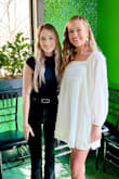 It's a little hard to tell from the pics, but this bodysuit is awesome. I received so many compliments on it. The sleeves add a little spice, and the neck buttons in the back for a snug, flattering fit. The material is thicker than I was expecting, and of great quality. Love!! - Sydney W.