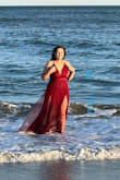 I am absolutely obsessed with this dress. It was EVERYTHING I wanted it to be. I had it for my engagement photos and they turned out so dreamy. My mom did say "I wasn't allowed to wear it again" (joking, of course) which means it was HOT - Rachel O.