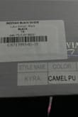 As you can see by the photos, there are two labels on the shoe box! Indiyah Black Suede Strappy Sandals is what I ordered..Ugly Camel PU is what I received! So who stuck the label for what I ordered onto the Camel PU box and thought it was ok to send me this??! HOW, WHY, WHO!! Send me what I ordered and paid for! What kind of scam is this?? - Yolanda B.