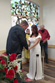 First thing I notice is the fabric is so nice not look cheap. The dress perfectly fits me and my wedding went so well.
I am just so happy overall..Lulus Dress didn't disappoint me...I just had a lil problem with the hook at the back but I have my sister who fixed it... - Jenna K.
