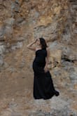 I'm a shortie, so this dress was a bit long on me. But it worked out for my engagement shoot. Ordered a M and it fit like a glove, even a little wiggle room to move around.  I'm definitely going to wear this again for a special event. - Victoria C.