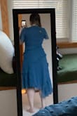I had no idea how the hem of this dress looked from the pictures & thought I got a botched dress. It has potential on the right person, but I couldn't get over it. The top was extremely loose on me also. - Megan C.