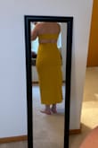 This dress is so soft & the cutout in the back is so cute. I absolutely love it! Could use it for so many different occasions! - Megan C.