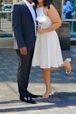Wore it for my courthouse wedding and was very happy! - Lauren H.