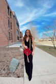 Love this jumpsuit! So simple yet classy. I am 5'6 and about 160lbs and it fits like a dream. - Lydia N.