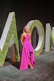 This fit true to size and is super flattering! I received compliments all night long! Felt like a Barbie! - Alicia E.