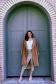 Can't tell you how many compliments I've gotten because of this skirt. It's adorable and fits really well :) get this skirt! I paired it with a bodysuit and strappy sandals from Lulus! - Shea S.
