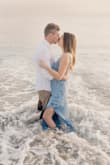 This dress was altered for my engagement photos! Perfect dress for the occasion. I love it! - Kristin B.
