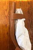 Maybe my foot is just narrow, but there is no support in this shoe.  It is wide for my foot and the material looks cheap.  The seams are weak so it looks like it will snap at any moment. - Jennifer P.