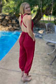 This jumpsuit is extremely comfortable and easy to tie up like the picture. I received so many compliments on this outfit and requires minimal accessorizing to still look amazing. I have a couple of friends who have bought it as well and been equally as satisfied with their purchase. - Noelle N.