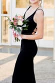 We ordered this for my daughter's prom. She wanted simple with a deep-ish front and a strappy back. This dress fit like it was made especially for her. A custom-fit couldn't have been achieved any better. The bust, waist, hips, and length (with 3" heels) were spot on! The weight of the dress is ideal with the lining underneath. The quality of the craftsmanship was perfect (especially for the fabulous price!!!), which was better than I expected. I will say though that we ordered an XXS and an XS. The size we didn't keep (XS) did have one strap across the waist that was too long. So overall the quality of my total order received was 50%. We received our order within 5 days! The return process was very easy and simple. My daughter loves her dress and felt beautiful at prom. Note: some pilling along hem after wear. This is my second purchase from Lulus. Our first purchase was a dress ordered for fall 2021 for homecoming (another perfect fit and 50% quality result). I will absolutely be buying from Lulus again! - Melissa B.