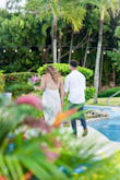 This dress was great! I wore this to my wedding (I was also 5 months pregnant), so I sized up. I had to get it taken in a bit and definitely could have still wore my normal size! It was perfect and comfortable, with a built-in body suit underneath. I received so many compliments and am so happy I chose this dress! - Riley M.