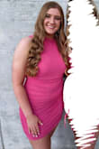 This dress was PERFECT for the event I wore it to!! An awesome shade of pink, super flattering dress, very comfortable, want this dress in more colors because I love it. So many compliments!! - Haydon L.