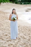 This dress was a great price and fit all of us bridesmaids. I am tall and it was long enough for me, but others did have to get theirs shortened. - Taylor R.