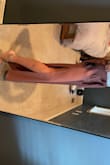 These pants are so gorgeous and comfy. Great for tall gals. Could be dressed down or up. Highly recommend! - Heather E.