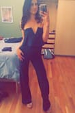 I love this jumpsuit it is so cute and flattering! It is really long so I wore heels with it and I'm already pretty tall so shorter girls may have to get it hemmed! Love the material too! - Lindsey B.