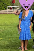 This is a perfect summer dress!! I feel like I need to take a trip to Europe just to wear this dress!! Love it but didn't get a great full-length pic!! - Hailley W.