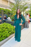 I was in between a small and medium.  Ordered small and it was way too tight around the rib cage & medium felt more comfortable.  Got a ton of compliments on the dress and the color! - John J.