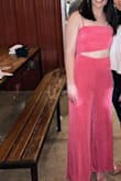This jumpsuit fits perfectly and I got so many compliments. It's a little weird getting on and if you wear underwear (even seamless), the lines will definitely show. Nonetheless, I felt like a barbie all night! - Sarah P.