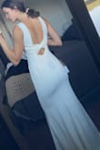 I love this dress! The quality is super great and the fit is true to size, it's a tiny bit big on the armpits but not noticeable. I bought this for pre-bridal events and I'm very excited to wear it! - Ashley J.