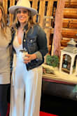 Loved this outfit so much!  It was super comfortable and I got a ton of compliments on it.  Wore it for my bridal shower.  Had to get the legs hemmed up as it was long but otherwise a great fit! - Jessica C.
