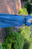 Had to have it hemmed but it fit perfectly. - Victoria N.