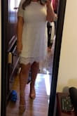 I love these shoes so much. I wore them for Easter and for my bridal shower. But I will find every excuse to wear them. They are pretty comfy depending on what youre doing. I love the straps and you make them how you want and it just takes a plain color heel and spices it up. - Taylor S.