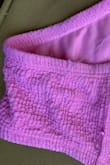 I wore this for 30 mins in the pool and it's already falling apart and color has faded. Very poor quality for the $ - Caitlin F.